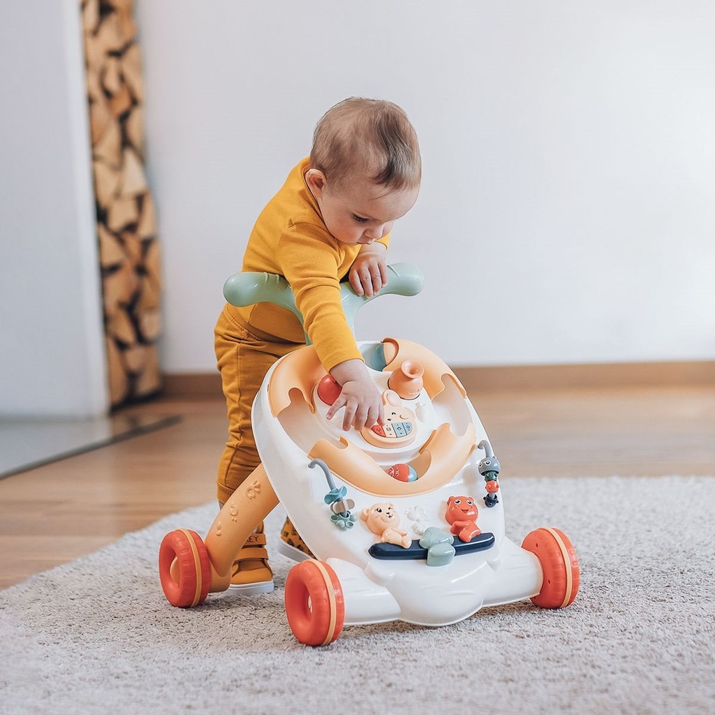 Trotteur bébé & Table d'activité bébé - Aide à la marche bébé