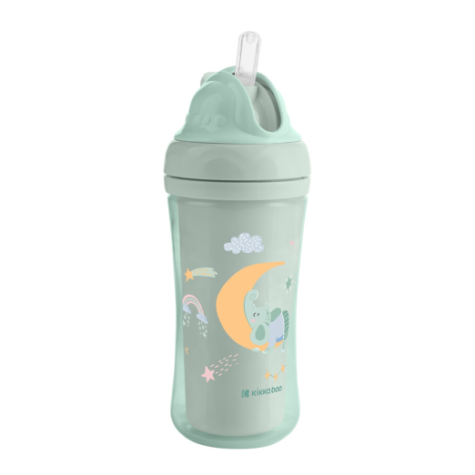 Gourde à Paille Anti-Fuite Touch-Flow 220 ml – 8m+ Moony Kikka Boo