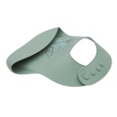 Bavoir Platine Silicone Flora Kikka Boo