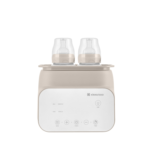 Chauffe-Biberon Double Multifonction avec Stérilisation Kikka Boo