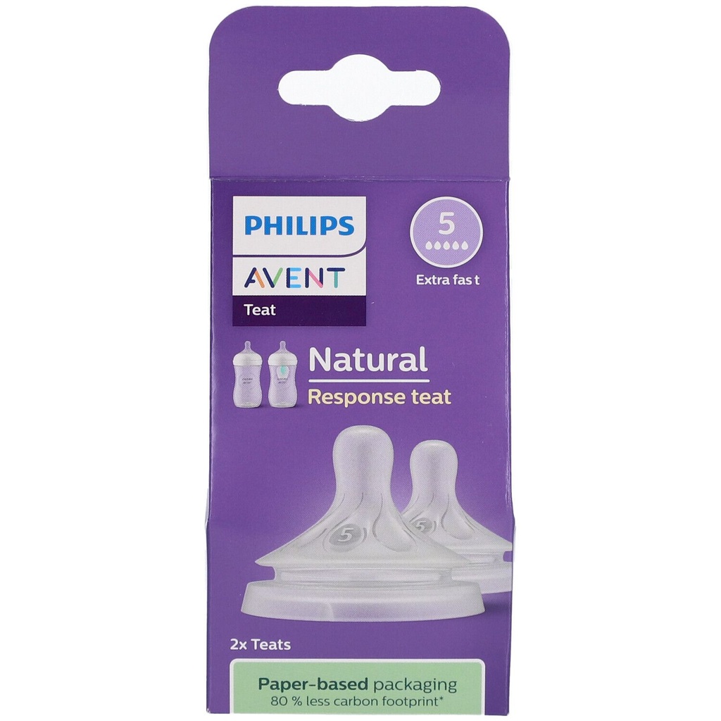 2 Tétines naturelle 6m+ Avent