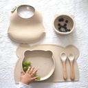 Set de Repas 6 pièce en silicone