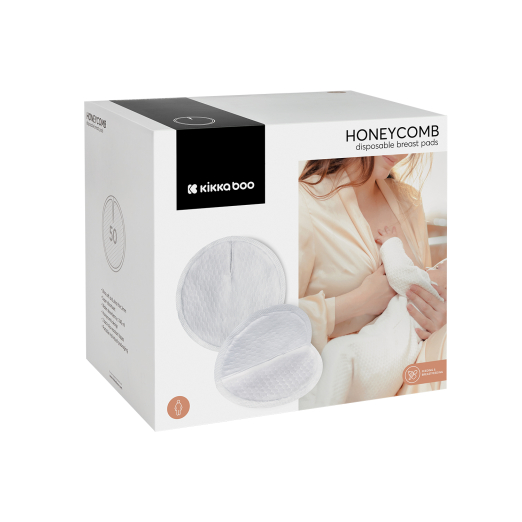 Coussinets d’Allaitement Jetables Honeycomb – 50 Pièces