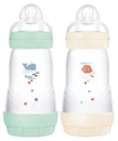 Pack 2 biberons 260ml Easy start 2 mois+ MAM