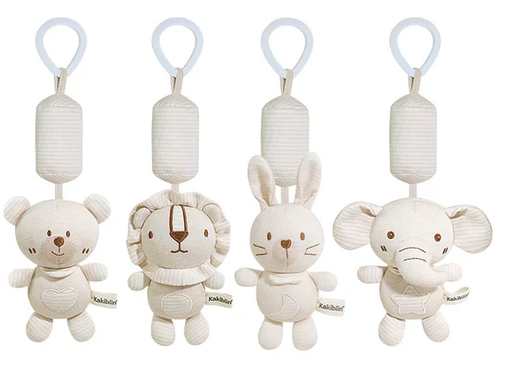 [34569-3] Jouet pour poussette en coton bio | Mobile suspendu pour berceau