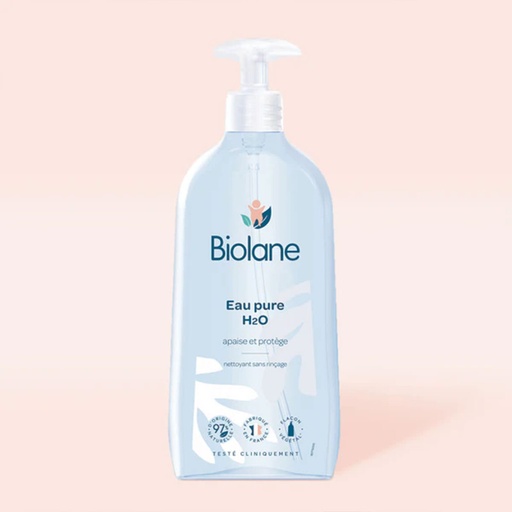 [BEP750EV4] Eau pure H2O nettoyante sans rinçage 750ml - BIOLANE