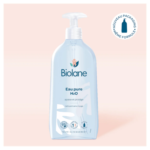 [BEP350SEXPEV3] Eau pure H2O nettoyante sans rinçage 350ml - BIOLANE