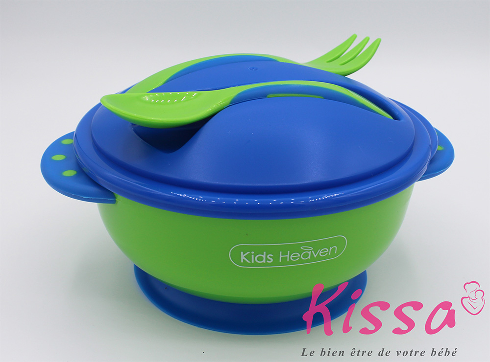 ASSIETTE AVEC VENTOUSE KIDS HEAVEN KHA0011