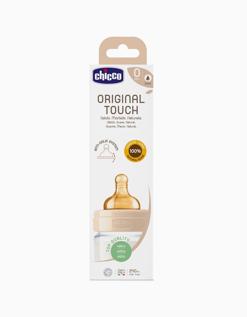 BIBERON VERRE ORIGINAL TOUCH 240ML CHICCO