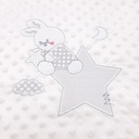 COUVERTURE BUBBLE 110*140 RABBIT NAFNAF