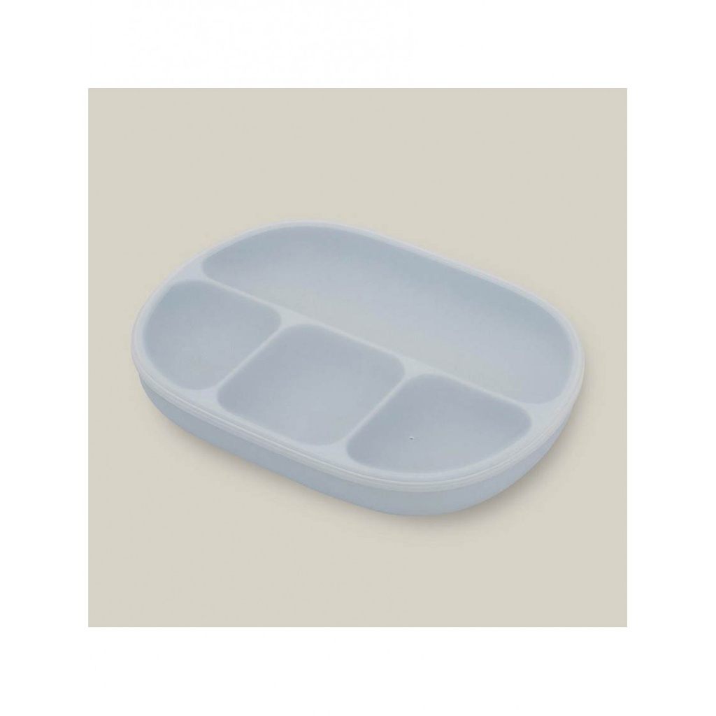 Assiette à Ventouse sans Plastique pour Bébé, Silicone Premium - Takaterra