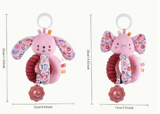 Jouet de Balle à Poignée Rose Mignon