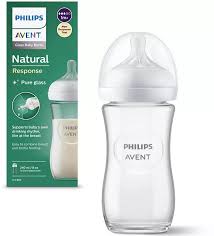 Biberon naturel en verre 240ml 1m+ Avent