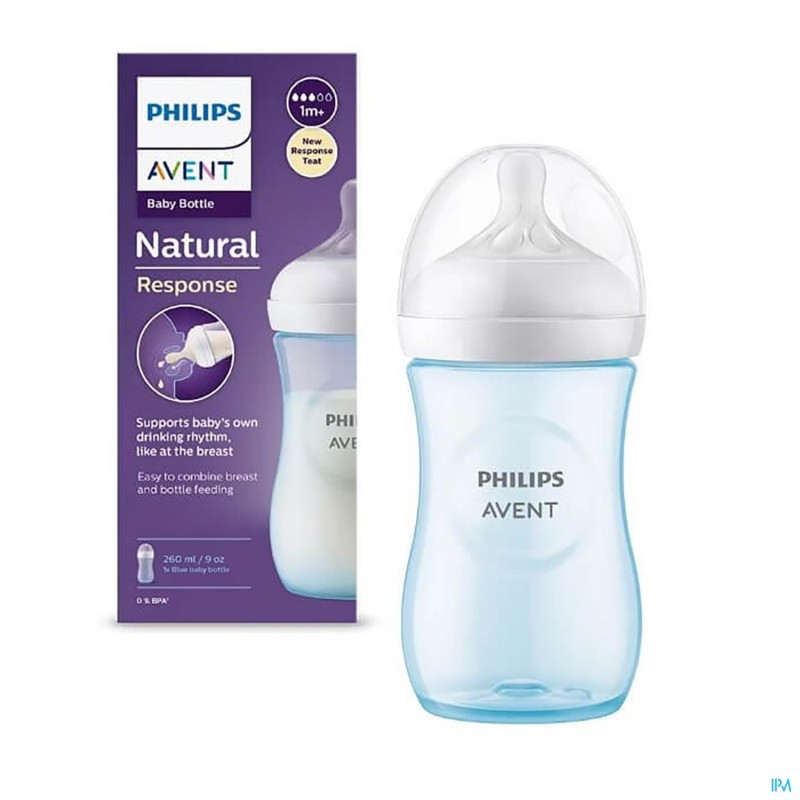 Biberon Natural 1m+ (260 ml) – Plastique – AVENT – Bébé CuuuTe - Produite  CuuuTe - Promo CuuuTe