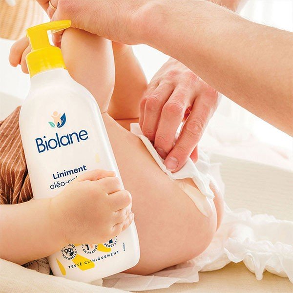 Liniment oléo-calcaire à l'huile d'olive BIOLANE 300ml
