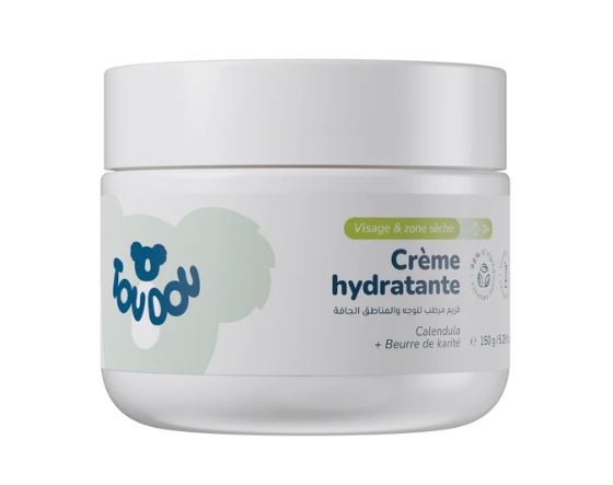 Crème hydratante visage & sèche TOUDOU