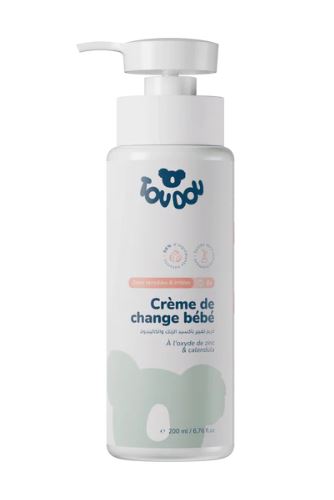 Crème de change bébé pour zones sensibles & irritées 200 ml TOUDOU