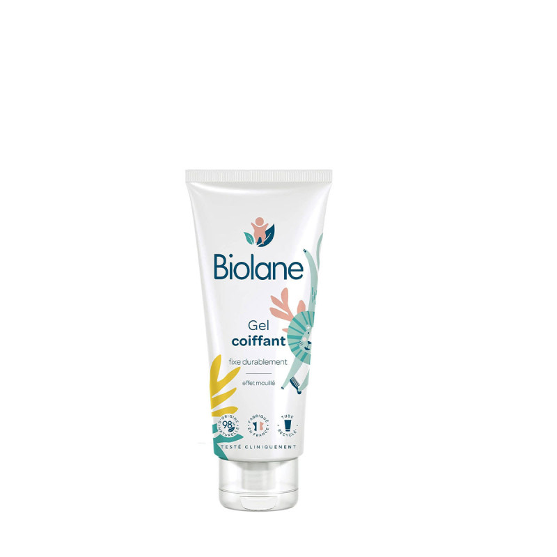 Gel Coiffant Fixe Durablement Effet Mouillé - 100 ml BIOLANE