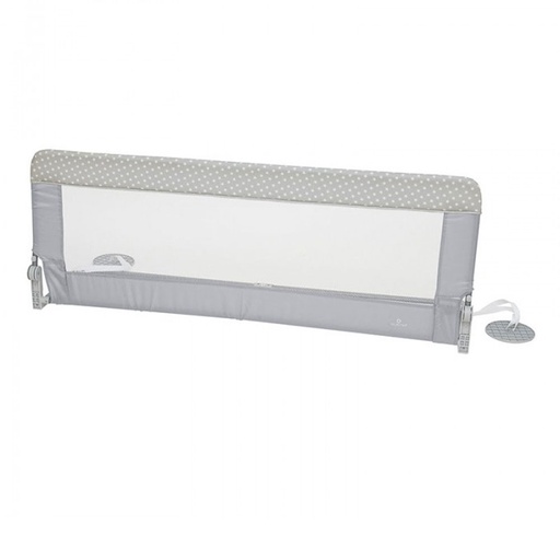 [7662] Barriere de lit 150cm Gris Etoile OLMITOS 