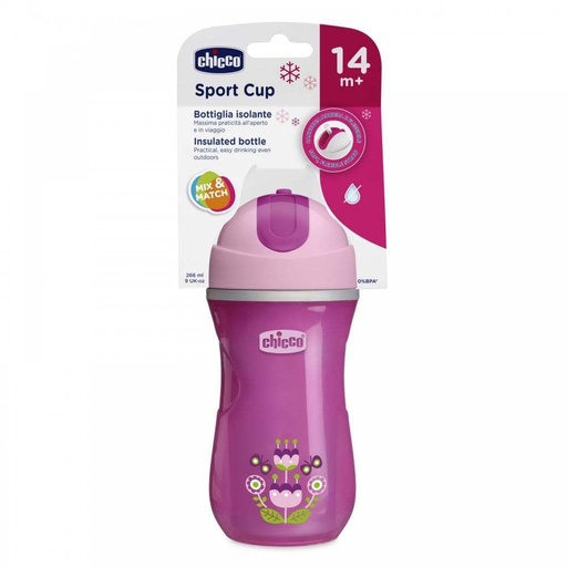 [00006991100050] SPORT CUP 14M+ GIRL CHICCO  PACK2