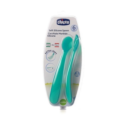 CUILLERE EN SILICONE 6M+ CHICCO