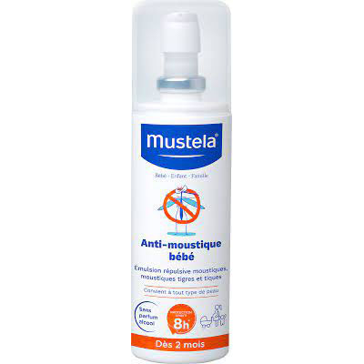 émulsion anti-moustique mustela