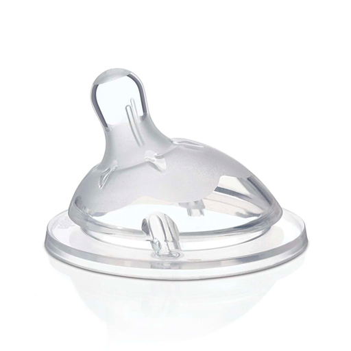 [00081011100000] Tétine silicone Flux Normal 0M+ Naturalfeeling Chicco