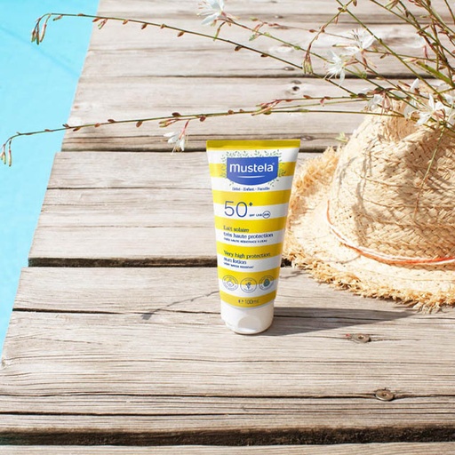 [6240804] Lait solaire SPF 50+ 100 ML Mustela