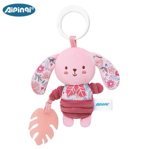 Hochet Suspendu Peluche Douceur Rose