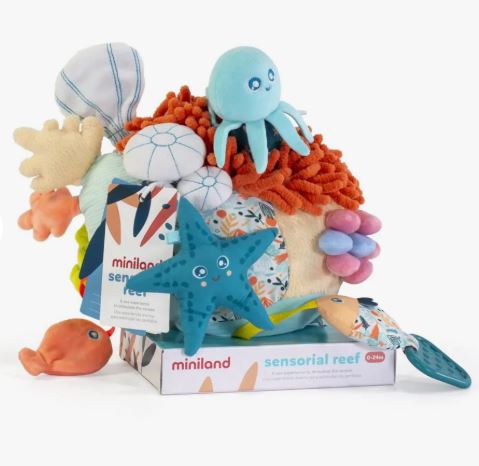 [75001] Peluche sensorielle récif Miniland